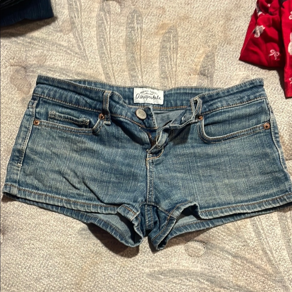Aeropostale Blue Jean Shorts Classic Denim